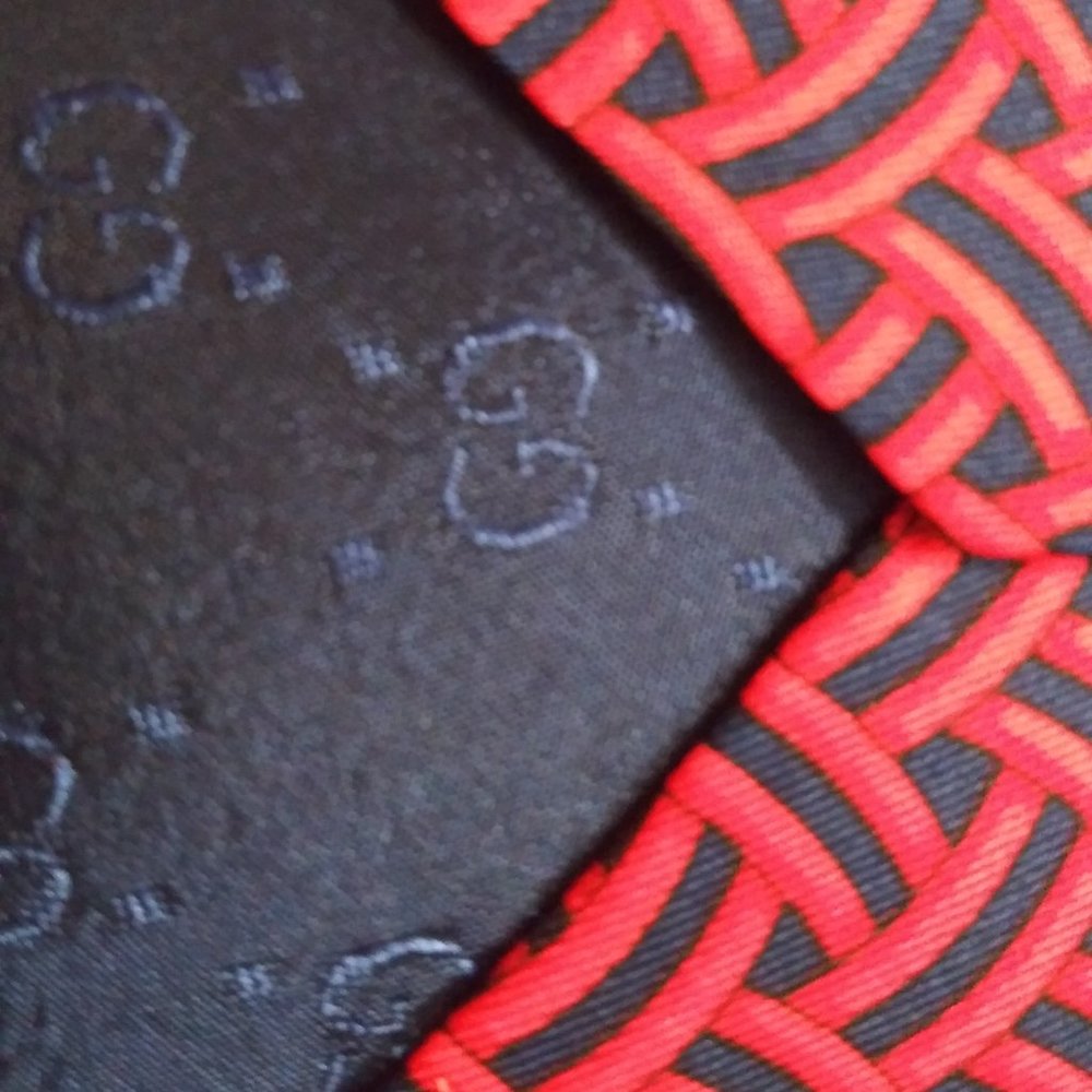 Gucci 100 % Silk Tie - Picture 4 of 6